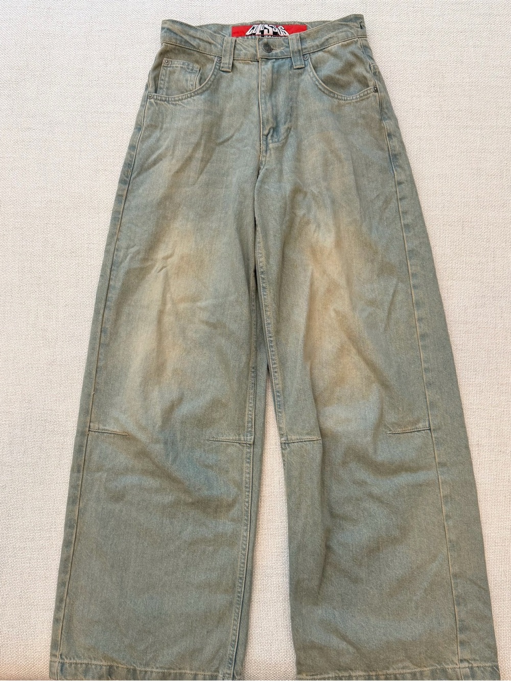 JADED LONDON Light Wash Colossus Jeans